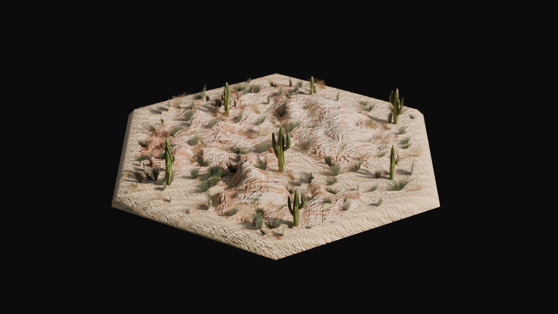 Temperate Desert biome