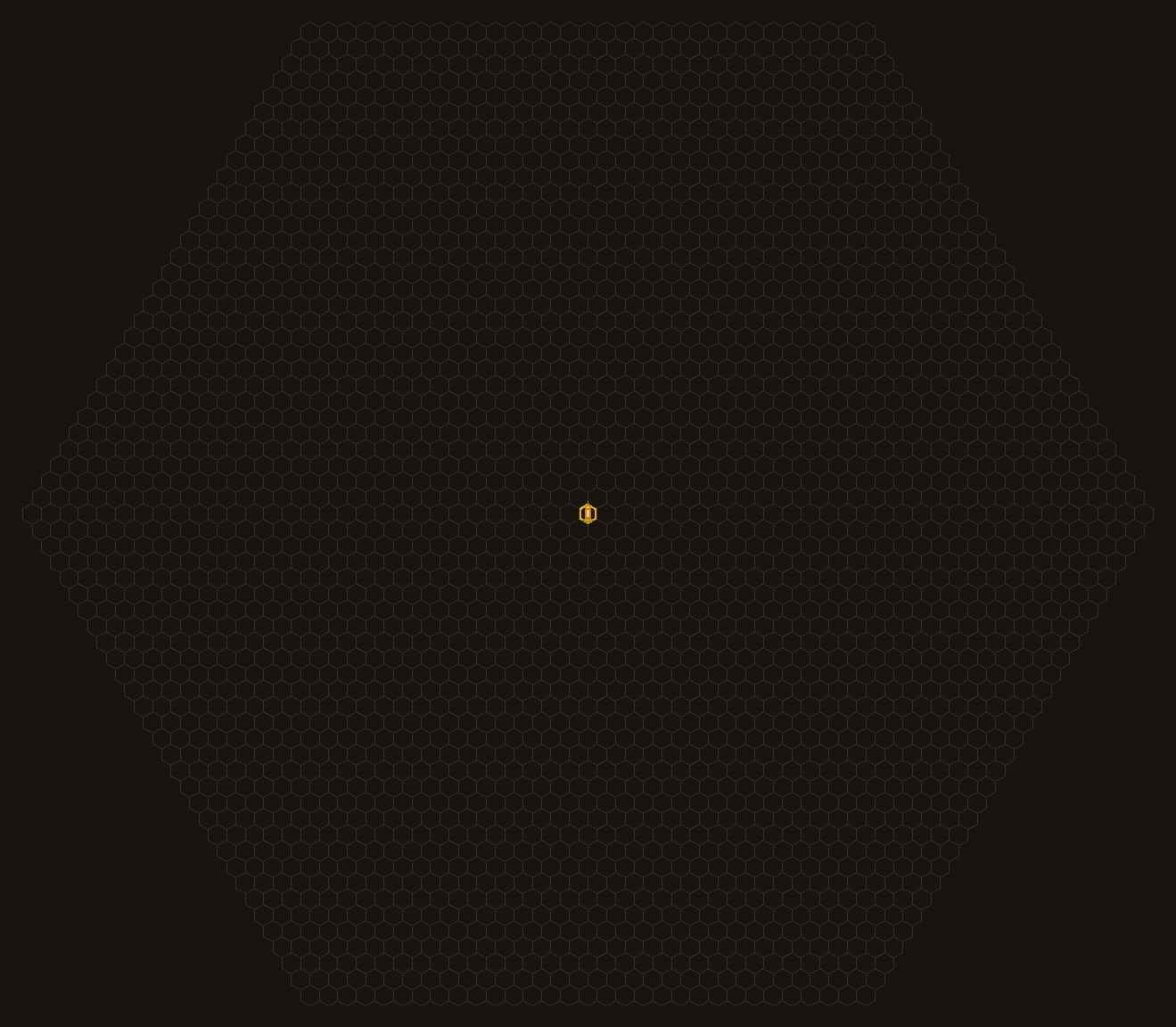 Blitz map building sequence showing hyperstructure placement and player realm spawns